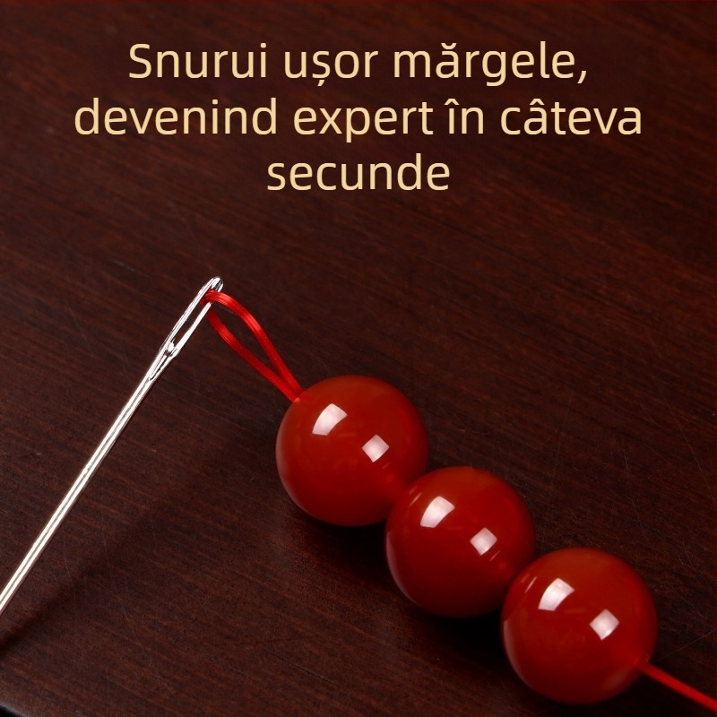 Accesorii DIY pentru bijuterii: ac de mărgele cu gaură medie, oțel inoxidabil, turnare, brand Yishengwang