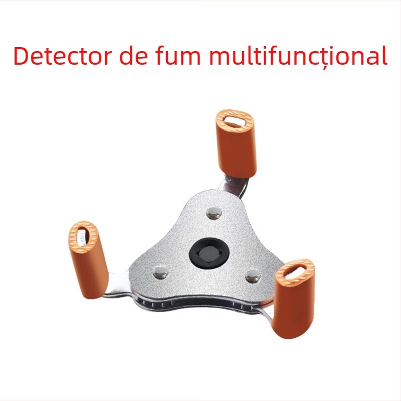 Hudun instrument de demontare din aliaj de aluminiu pentru senzori de fum și temperatură; set de 6 piese; compatibil cu diferite mărci de senzori de fum și temperatură; unelte de demontare