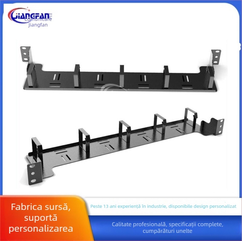 Rack cabinet pentru cabluri de rețea cu fibră optică, gestionare cabluri, tip card plug-in, cadru metalic, Jiang fan