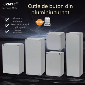 Cutie terminală din aluminiu turnat, pentru exterior, impermeabilă, 440V sau mai mare, JZMTE, importată