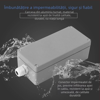 Cutie terminală din aluminiu turnat, pentru exterior, impermeabilă, 440V sau mai mare, JZMTE, importată