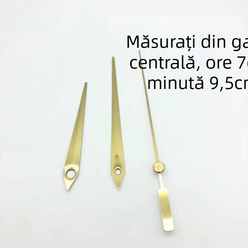 Mecanism de ceas quartz cu carcasă metalică și ace de ceas • Brand: Clock hand • Mișcare: Quartz • Ambalare: 500 bucăți