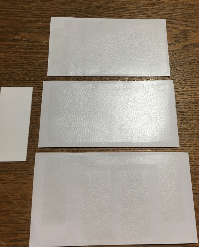 Protecție transparentă pentru carcasa 2DS/3DS, cu texturi de piele și litchi, grosime 0.2 mm