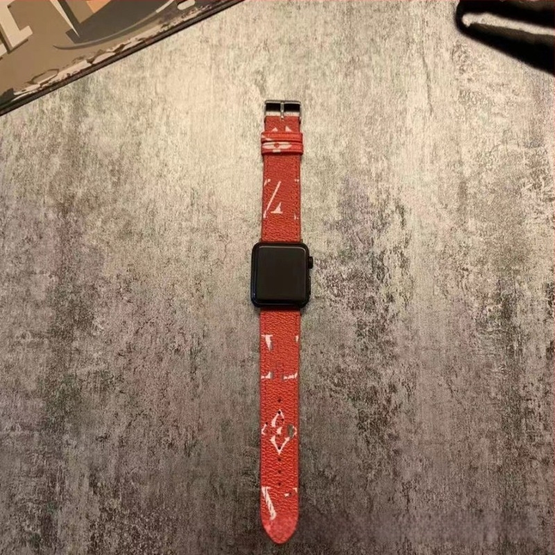 Bratara Apple Watch din piele artificială – cataramă magnetică, lățime 20/22mm, compatibilă cu S8/S9/S7/S6, stil business