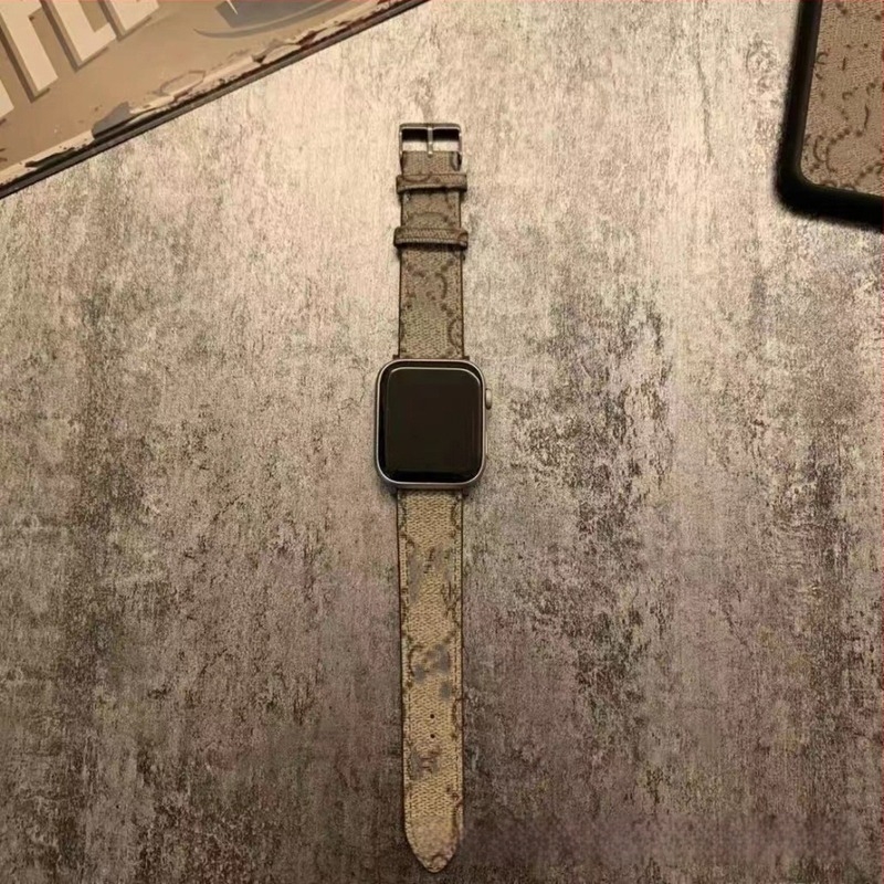 Bratara Apple Watch din piele artificială – cataramă magnetică, lățime 20/22mm, compatibilă cu S8/S9/S7/S6, stil business