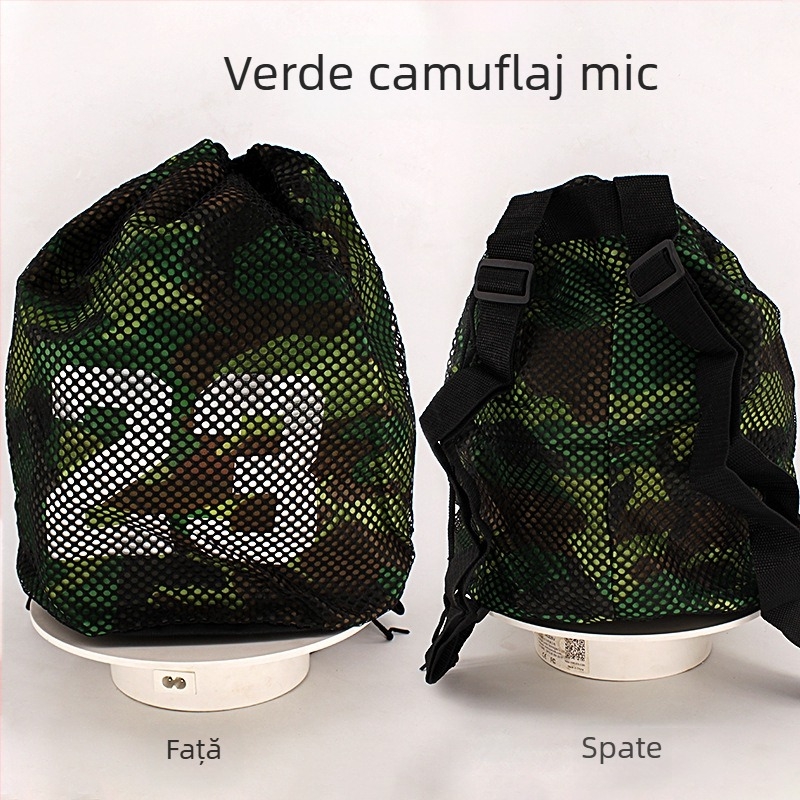 Rucsac plasă pentru baschet – personalizabil cu logo, material plasă, geantă sport pentru baschet