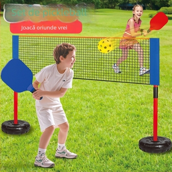 Paletă pickleball pentru familie, joc în aer liber (Material: plastic; Greutate: 25 g; Brand: Happy Star Bear)