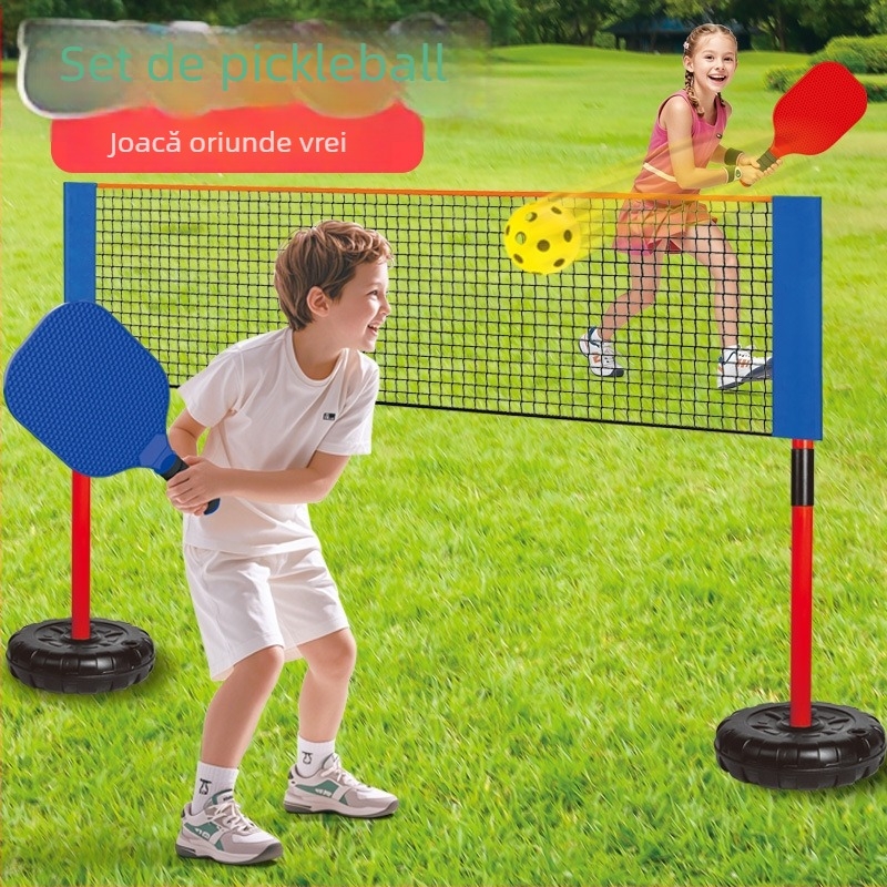 Paletă pickleball pentru familie, joc în aer liber (Material: plastic; Greutate: 25 g; Brand: Happy Star Bear)