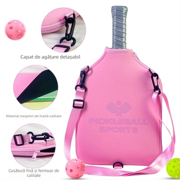 Geantă pentru tenis și badminton, material din pânză diving, brand Changfu, purtare tip rucsac