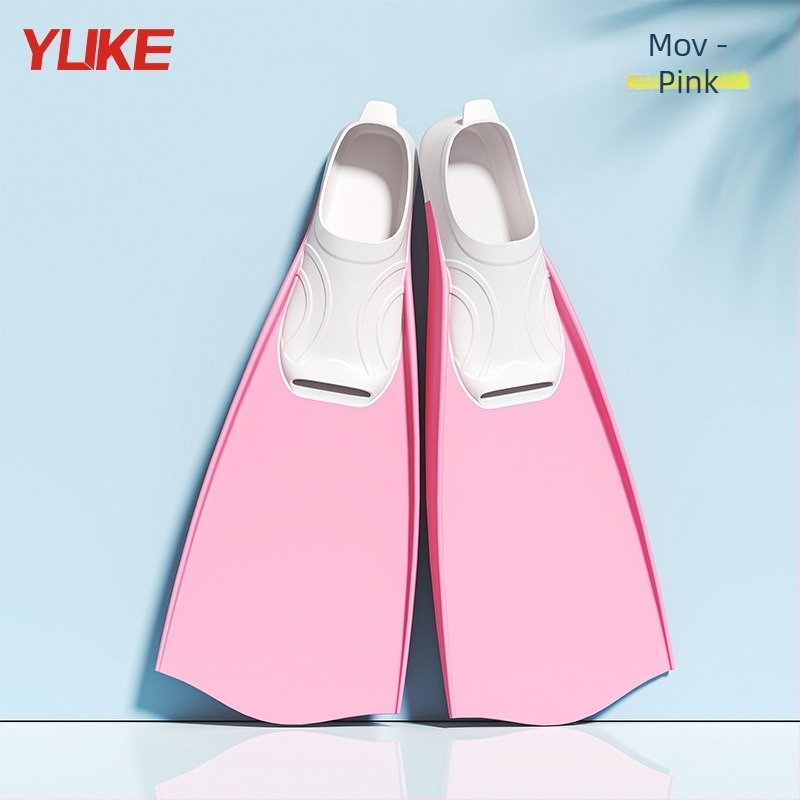 Set din silicon pentru înot: aripioare de scufundare și mască de snorkel – pentru adulți și copii – marca Yuke