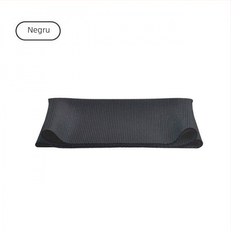 Covoraș de yoga – Cauciuc natural, 6 mm, pliabil, model solid