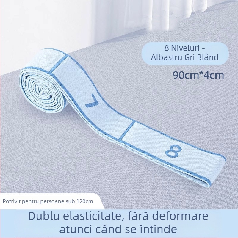 Ovanda bandă elastică pentru antrenament balet pentru copii, design cu 12 secțiuni