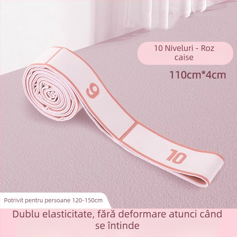 Ovanda bandă elastică pentru antrenament balet pentru copii, design cu 12 secțiuni