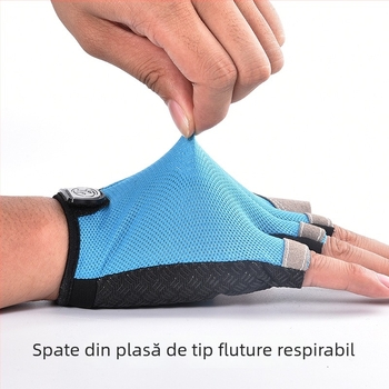 Tab mănuși de pescuit pentru momeli, impermeabile, respirabile, protecție UV, design cu cinci degete