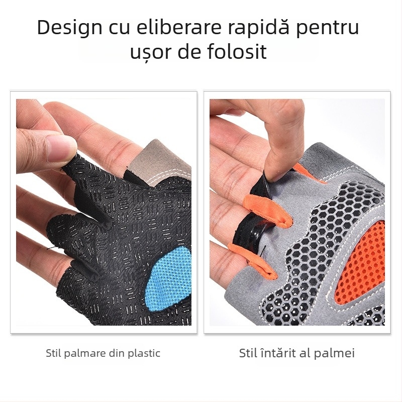 Tab mănuși de pescuit pentru momeli, impermeabile, respirabile, protecție UV, design cu cinci degete