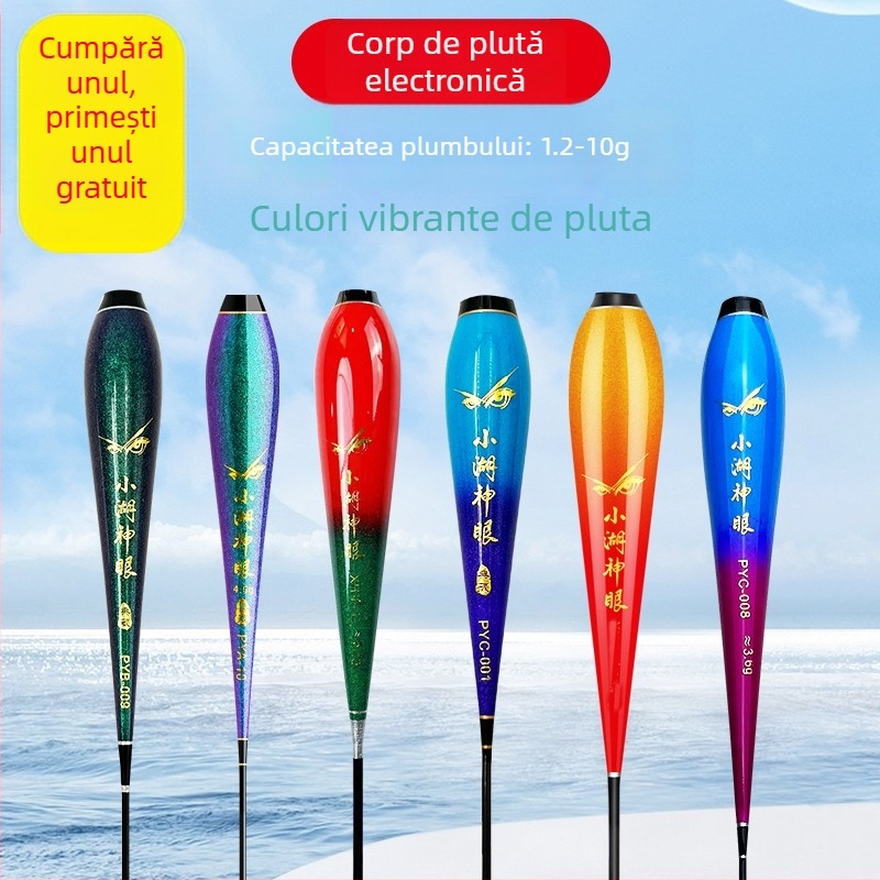 Plută electronică pentru drift vertical pentru pești mari (carp și caras), baterie 425, iluminare de noapte, flotabilitate înaltă