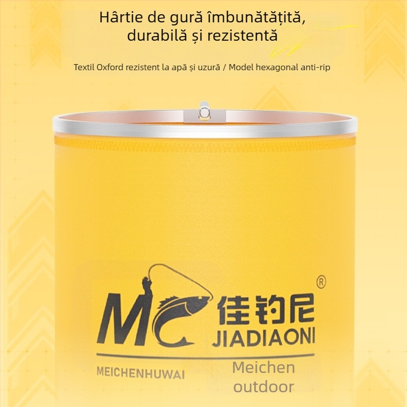 Jiajiaoni All-in-One Plasă de Pescuit cu Uscare Rapidă Pentru Pescuit Sălbatic – Protecție Pescuit