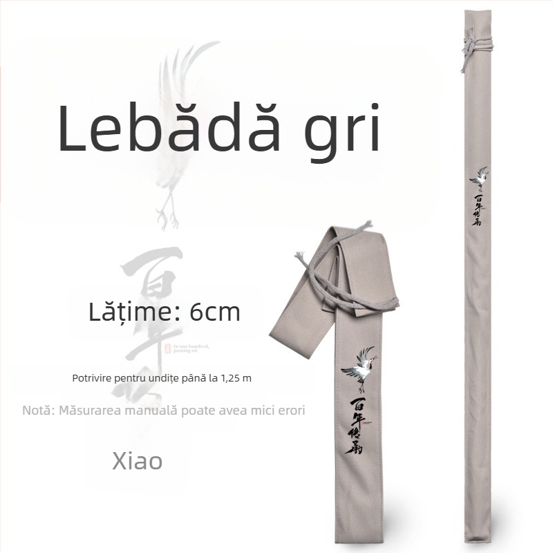 Geantă din pânză pentru undițe – husă de protecție, neelastică