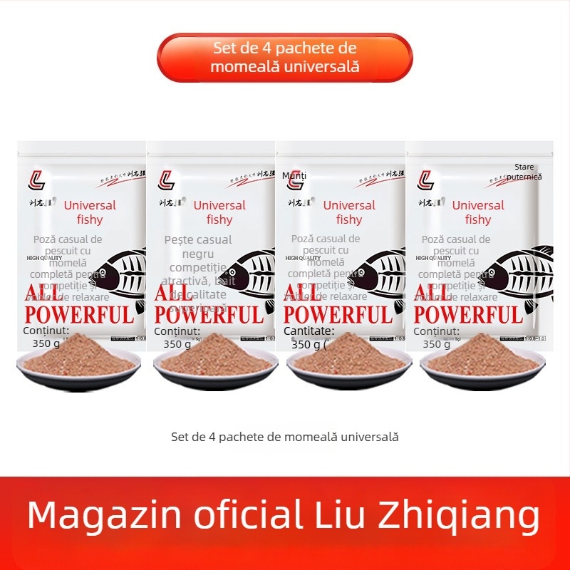 Momeli de caras – formă pulbere, pentru pescuit în rezervoare, Liu Zhiqiang