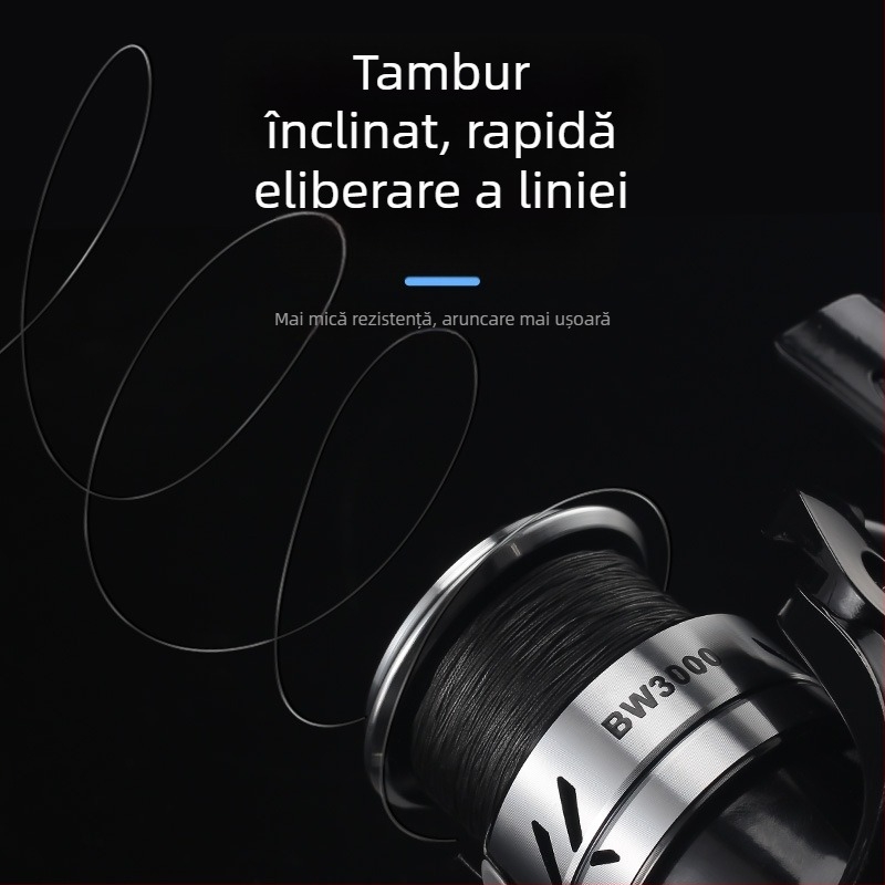 HAUT TON/HORTON tambur/spinning reel pentru pescuit — raport transmisie 5.2:1, lot 40 bucăți, etichetă privată licențiată