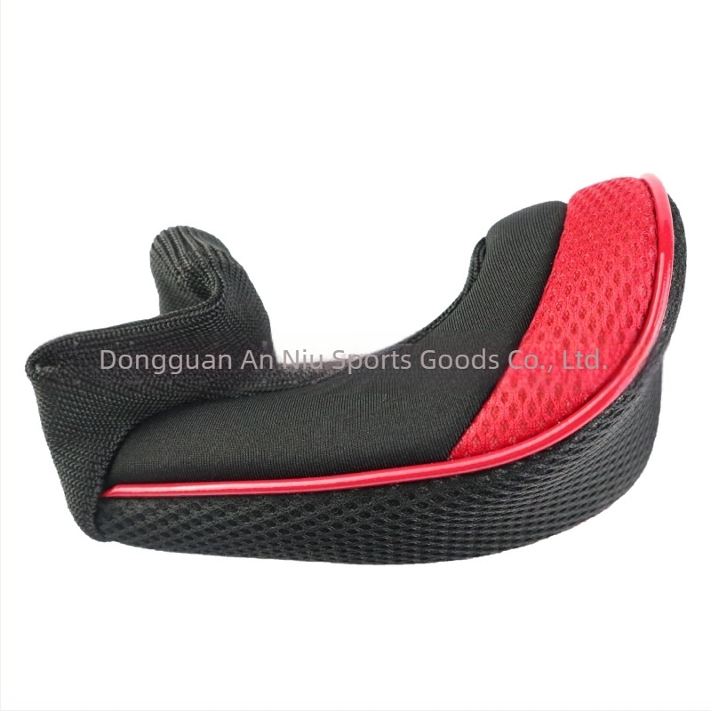 Husă pentru capul de golf cu design de gât lung din plasă, poliester, logo imprimat, personalizare disponibilă