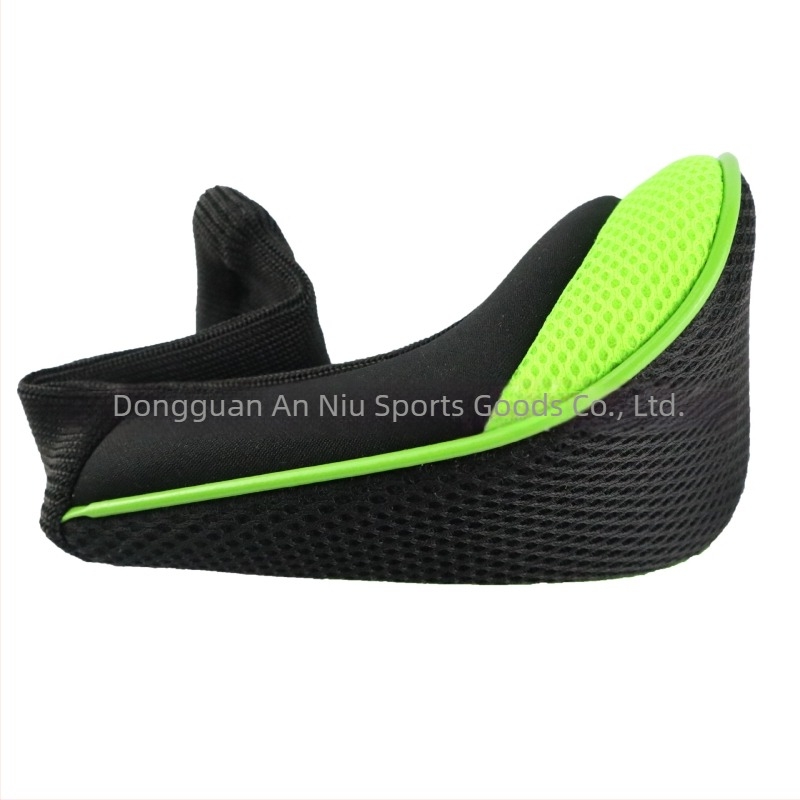 Husă pentru capul de golf cu design de gât lung din plasă, poliester, logo imprimat, personalizare disponibilă