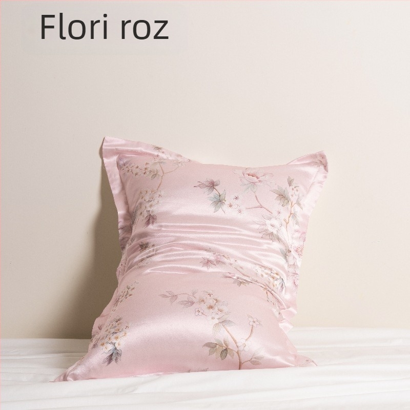 Husă de pernă din 100% Mătase Mulberry, imprimare digitală, stil modern minimalist, personalizare: Da