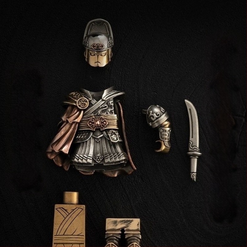 Ornament de birou cu motiv Ming Dynasty Jin Yi Wei – decor metal în stil chinezesc, personalizare disponibilă (Material: metal; Stil: chinezesc; Temă: Ming Dynasty Jin Yi Wei; Personalizare: Disponibilă)