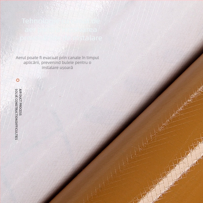 Film PVC autocolant gros pentru pereți, culoare solidă, impermeabil, textură piele, pentru sufragerie, dormitor, dulapuri și mobilier