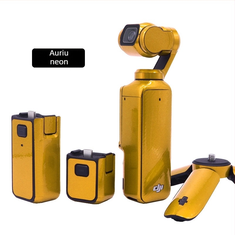 Folie de protecție pentru DJI Pocket 3 cu etichete – kit complet de accesorii