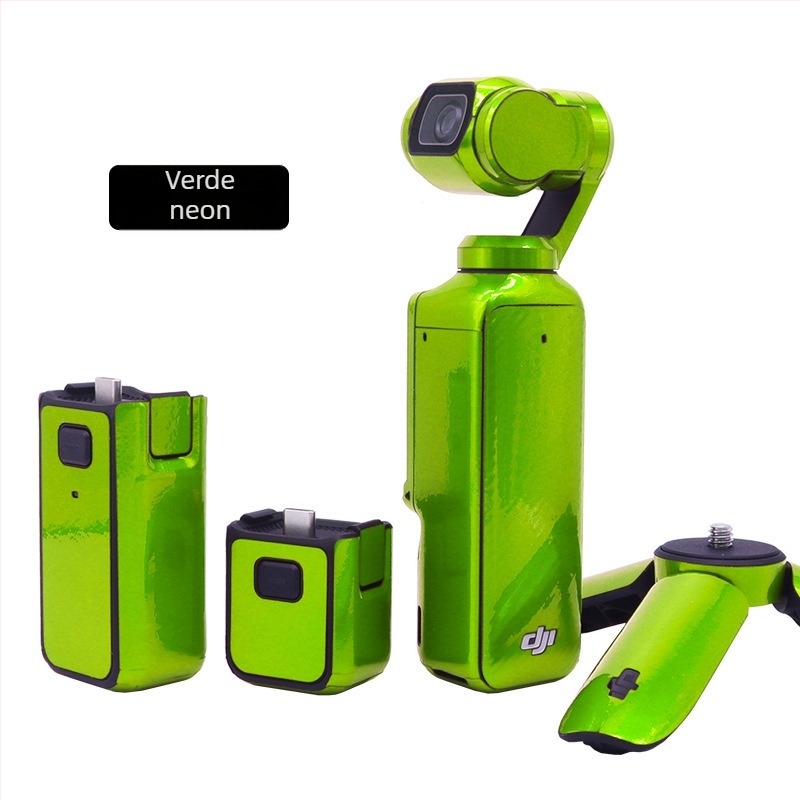 Folie de protecție pentru DJI Pocket 3 cu etichete – kit complet de accesorii