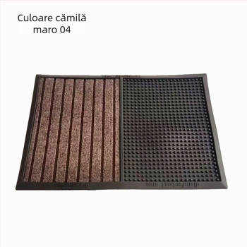 Covoraș de intrare din cauciuc, antiderapant, dezinfectare, lavabil, stil modern minimalist, brand YMO
