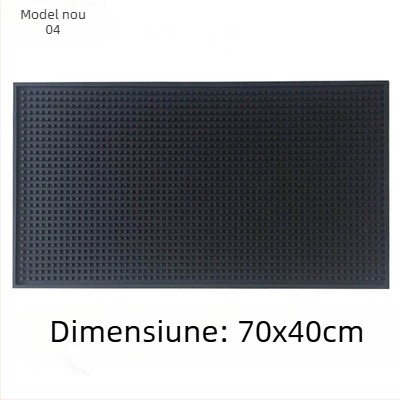 Covoraș de intrare din cauciuc, antiderapant, dezinfectare, lavabil, stil modern minimalist, brand YMO