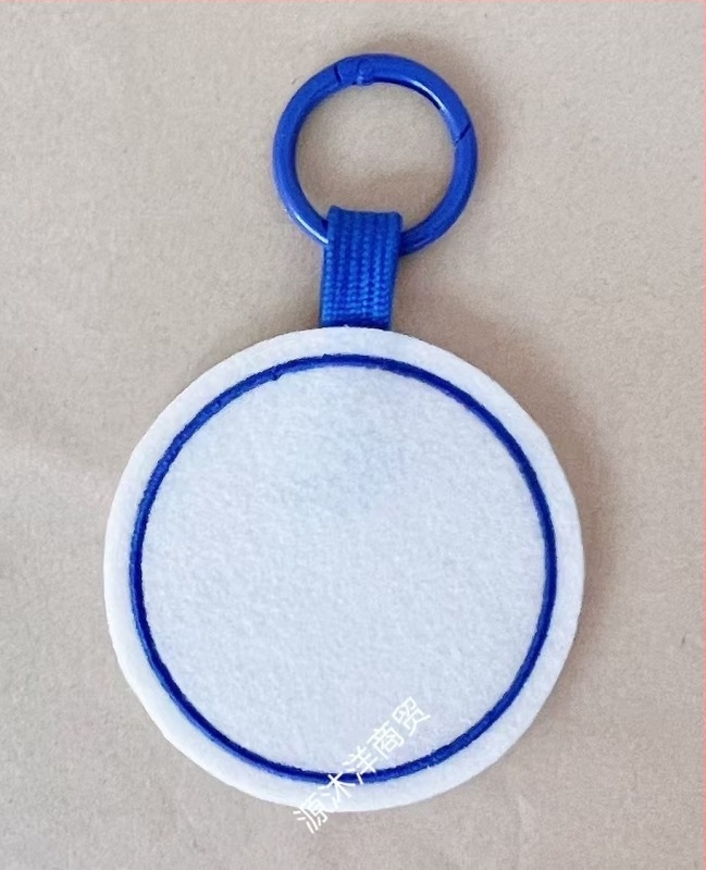 Breloc din filc, rotund, pentru copii, primăvara 2024