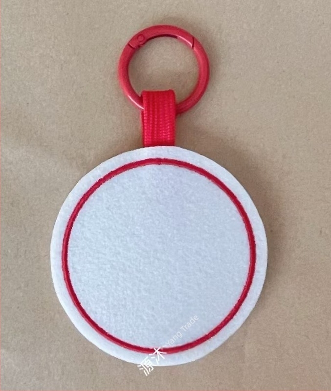 Breloc din filc, rotund, pentru copii, primăvara 2024