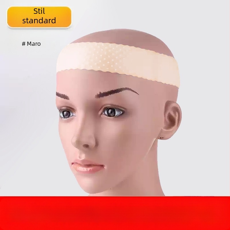 Bandă de cap pentru perucă din silicon, anti-derapare și anti-căderea părului, model XX-032, brand 8090