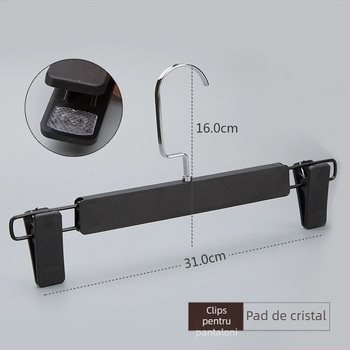 Clip pentru pantaloni cu priză anti-derapantă, clip din plastic telescopic pentru lenjerie, fuste și pantaloni