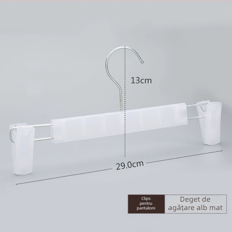 Clip pentru pantaloni cu priză anti-derapantă, clip din plastic telescopic pentru lenjerie, fuste și pantaloni