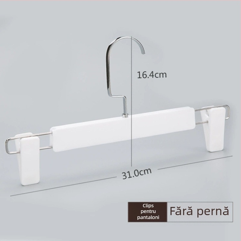 Clip pentru pantaloni cu priză anti-derapantă, clip din plastic telescopic pentru lenjerie, fuste și pantaloni