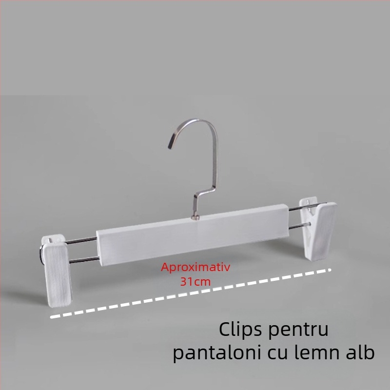 Clip pentru pantaloni cu priză anti-derapantă, clip din plastic telescopic pentru lenjerie, fuste și pantaloni