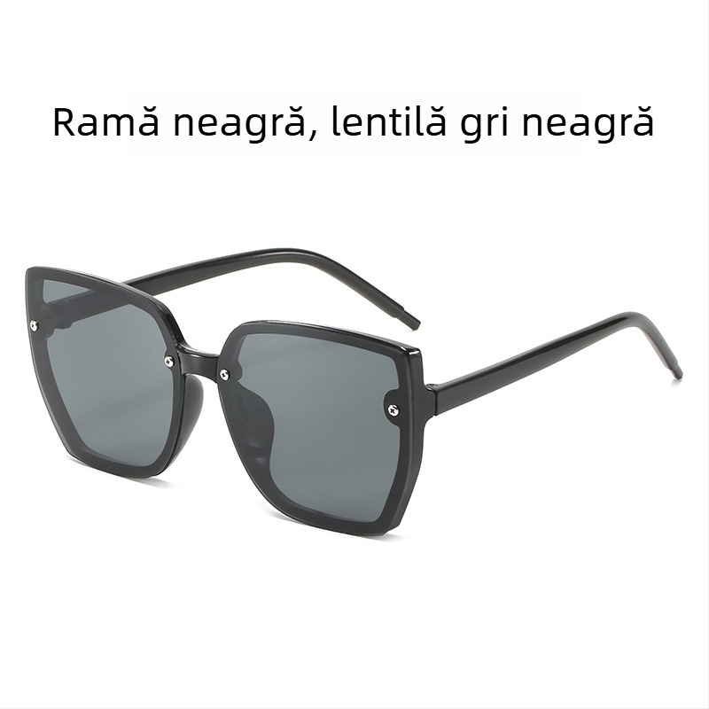 Ochelari de soare pentru copii, fără ramă, ramă PC și lentile PC, protecție UV400, nepolarizați