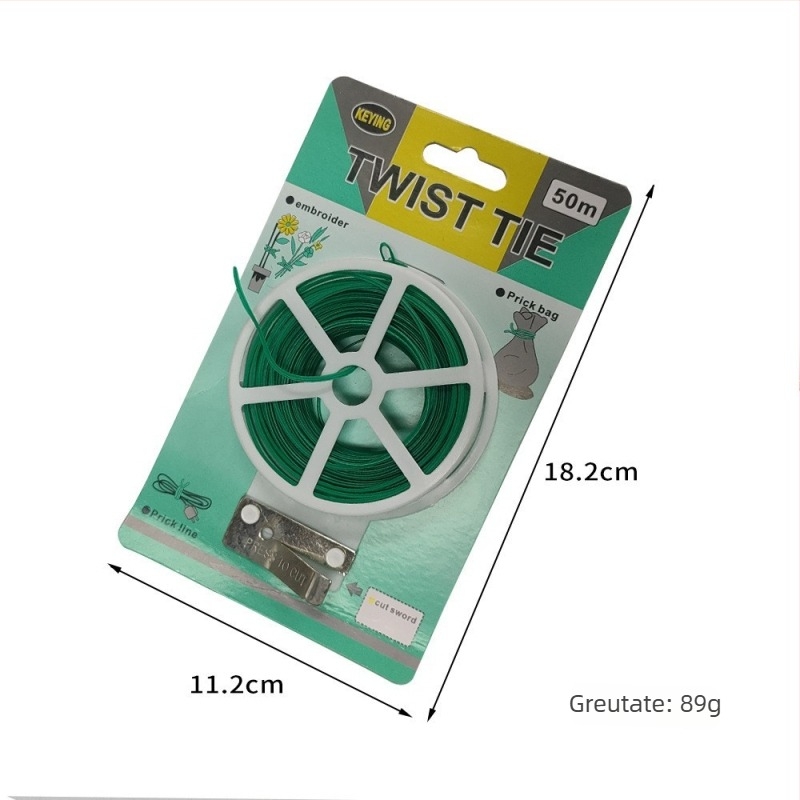 Legături pentru plante de grădină - Legături din plastic pentru susținerea și întreținerea plantelor (Plastic; grădinărit domestic)