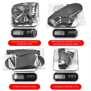 Curea de umăr din nylon pentru genți – ultra-ușoară, reglabilă, crossbody, pentru laptopuri și genți