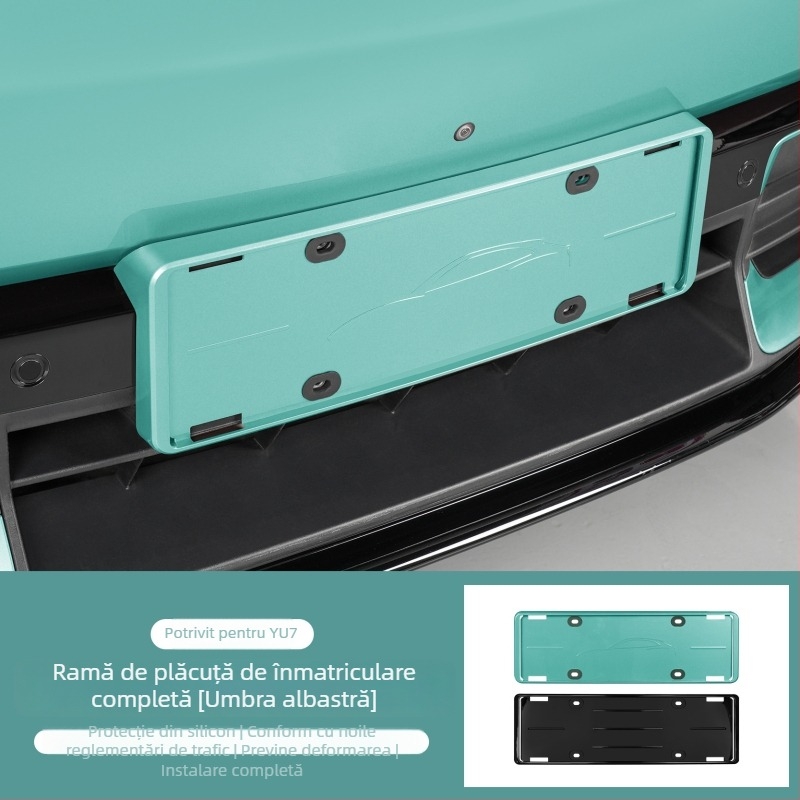Ramă de plăcuță de înmatriculare pentru YU7 – compatibilă cu YU7, Material: Alt, Număr piesă: 012746, Procesare & Personalizare: Da, Origine: Guangzhou