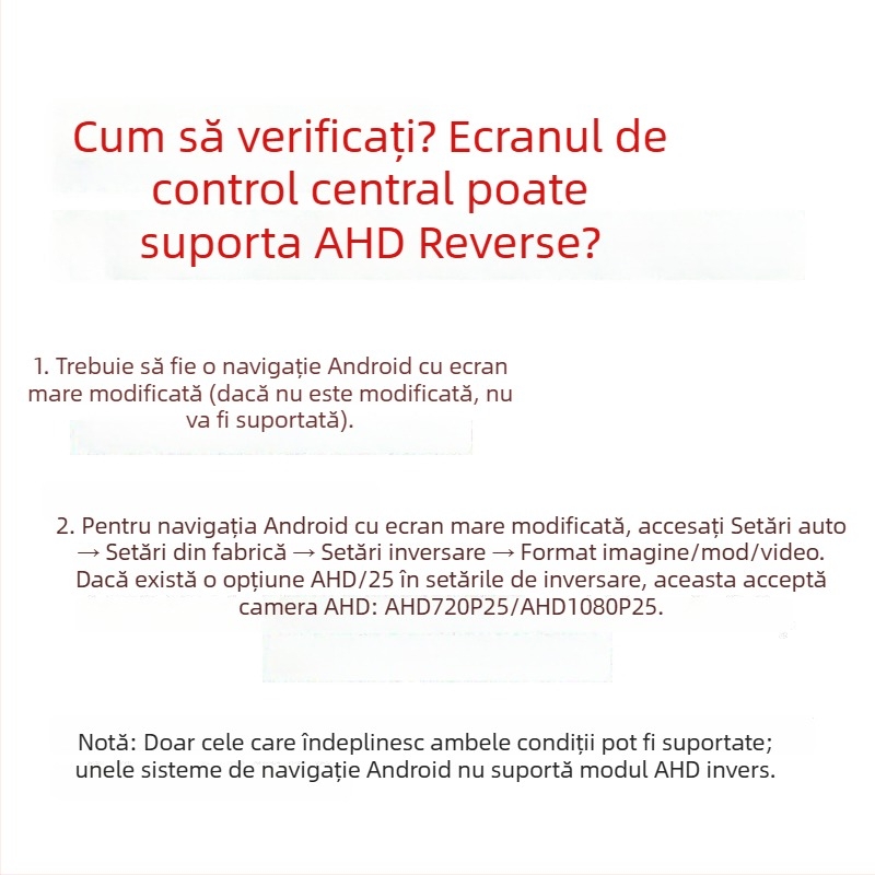 Cameră universală de mers înapoi montată pe mașină, carcasă perforată, vedere de noapte, CCD/AHD, impermeabilă, 720x480