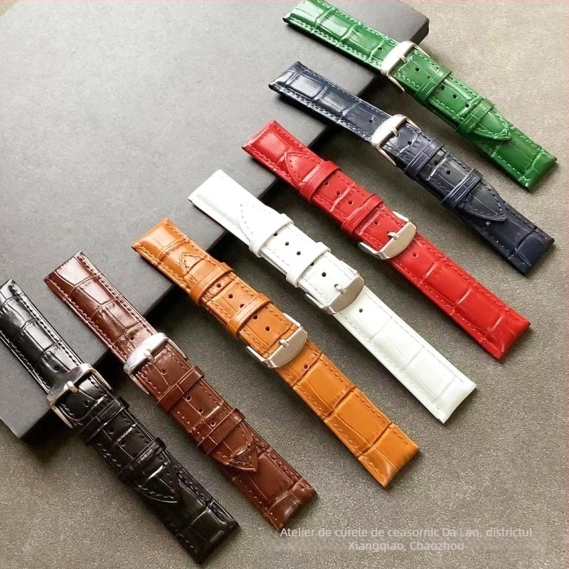 Brățară pentru ceas din piele naturală — iarna 2023, stil versatil business și casual elegant