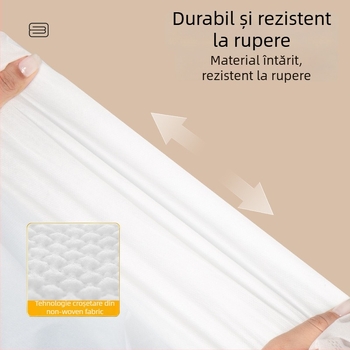 Set de pat de voiaj, de unică folosință: cearșaf și husă de pernă, țesătură nețesută, anti-praf, pentru hoteluri și pensiuni