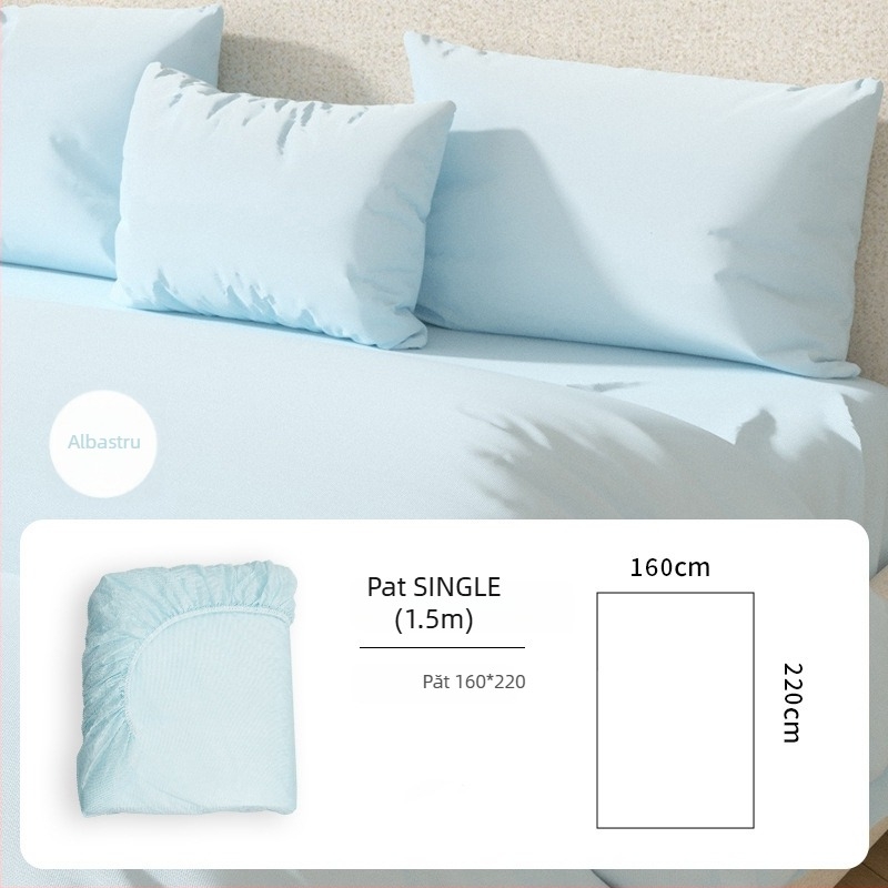 Set de pat de voiaj, de unică folosință: cearșaf și husă de pernă, țesătură nețesută, anti-praf, pentru hoteluri și pensiuni