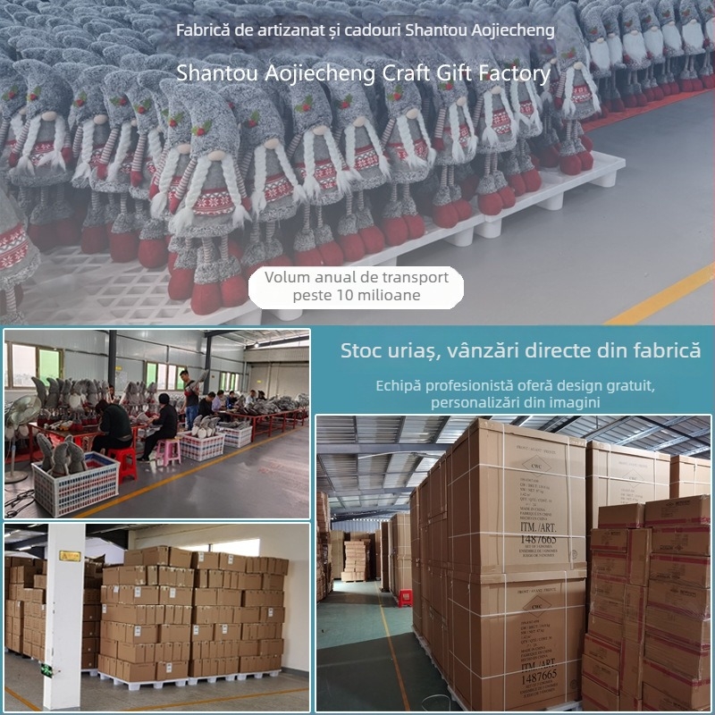 Decorațiuni pentru brad — Stil modern de artă, Compatibile cu aranjamente în vază, Materiale: plastic, fier, stofă