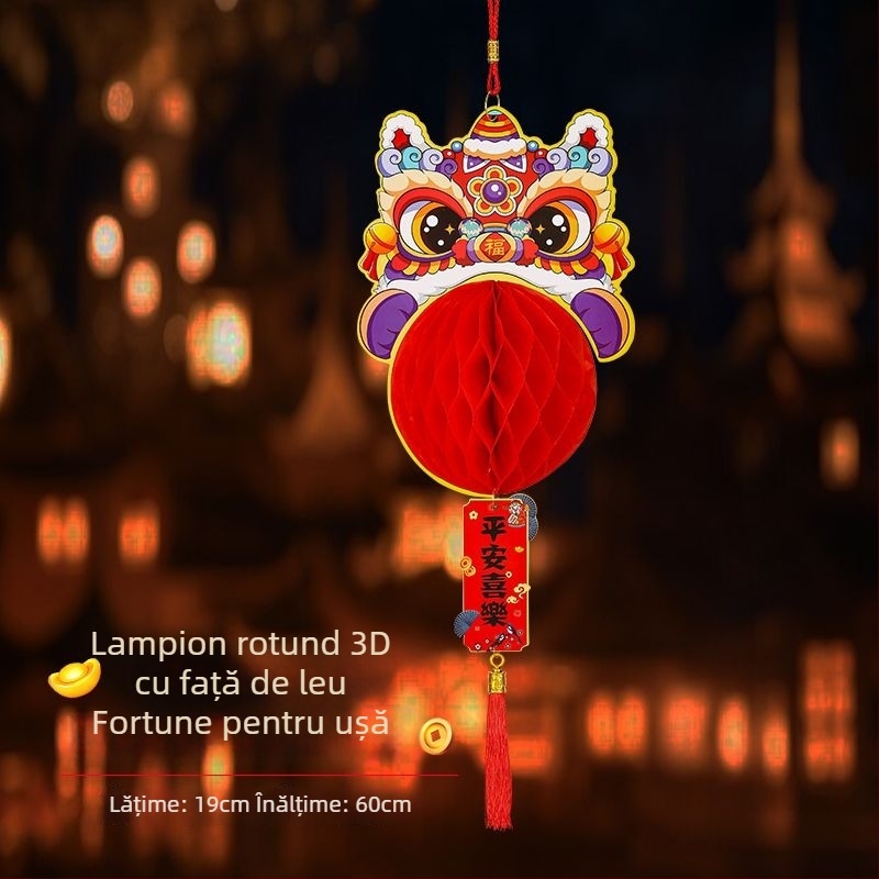 Fenar interior pentru decor, în formă de dovleac de iarnă, stil clasic, Yi Hui, material: alt tip